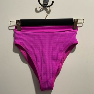 Brand new with tags L*SPACE fuchsia bikini bottom